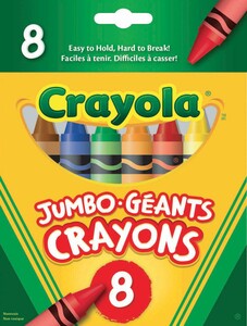 Crayola Crayola - 8 crayons géants 063652058904