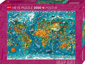 Heye Casse-tête 2000 Miniature World 4001689299835