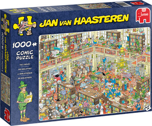 Jumbo Casse-tête 1000 Jan van Haasteren - La bibliothèque 8710126190920
