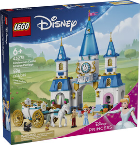 LEGO LEGO 43275 Cinderella's Castle & Horse Carriage 673419404228