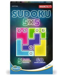 ThinkFun Sudoku 5x5 Mag Travel Puzzle (fr/en) 4005556765911