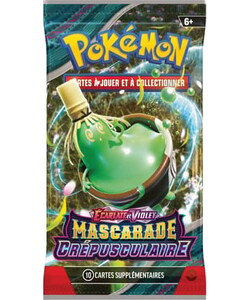 nintendo Pokemon Scarlet & Violet Twilight Masquerade - Booster (unité) (francais) 820650558351