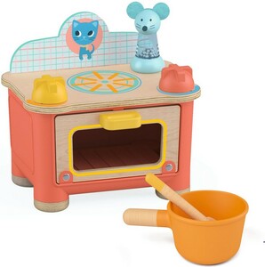 Djeco Jeux d'imitation / Cuisinière du chaton 3070900055032