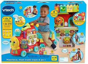 VTech VTech Maxiloco, mon trotti train 4 en 1 (fr) 3417765478055