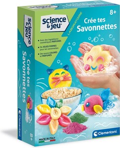 Clementoni Science & jeu: Crée tes savonnettes (fr) 8005125525324