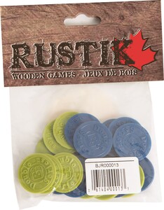 Rustik Double Series, 20 jetons (fr/en) 061404000133