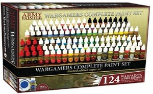 The Army Painter Warpaints wargamers complete paint set le 2580221115748