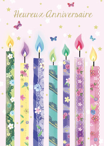 Kiub Carte fête Sparkle heureux anniversaire 3700572717425