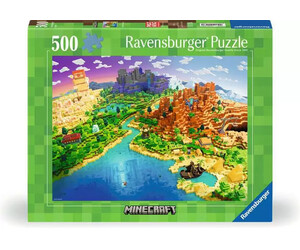 Ravensburger casse-tête Casse-tête 500 Minecraft 4005555015680