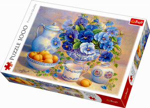Trefl Casse-tête 1000 Bouquet bleu 5900511104660