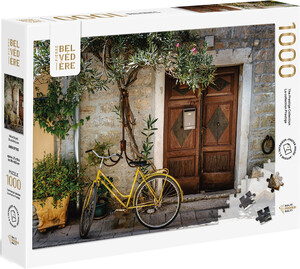 Belvedere Puzzle Casse-tête 1000 Prestige - Bicyclette jaune 061152817908