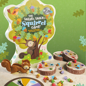 Educational Insights The Sneaky, Snacky Squirrel Game (fr/en) Jeu d'association de couleurs 086002034052