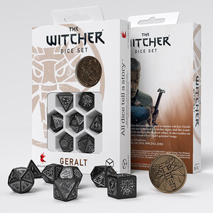 Q-workshop Dice Set The Witcher Dice Set geralt silver sword 5907699496587