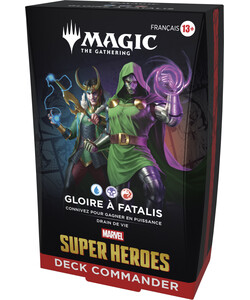 Wizards of the Coast MTG Marvel super heroes - commander deck Doom prevails (francais) MTG