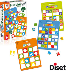 Diset Diset Sudoku couleurs (fr/en) 8410446689691