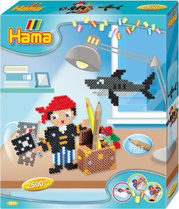 Hama Hama Midi Boîte cadeau 2500 Pirate 028178032517