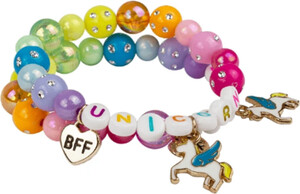 Creative Education Bijou Dreams Unicorn BFF Bracelet Set, 2pcs 771877841019