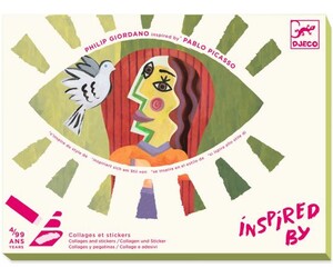 Djeco Inspiré par Picasso la tête au carré (fr/en) 3070900093867