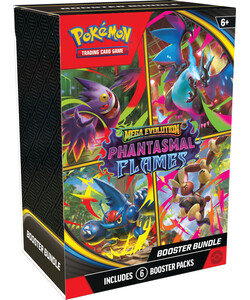 Pokémon Pokemon Mega Evolution 2 - phantasmal flames - booster bundle 196214143371