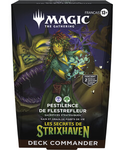 Wizards of the Coast MTG secrets of strixhaven - commander Pestilence (francais) MTG