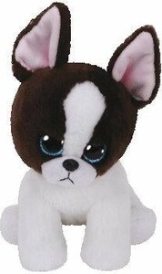 Ty Beanie babies - portia - brown/white terrier (8") 008421362745