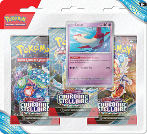 Pokémon Pokémon Scarlet & Violet Stellar Crown - 3pk blister - Latias (francais) *