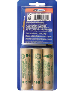 Estes B4-2 engines(3) 047776016019