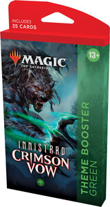 Wizards of the Coast MTG Innistrad Crimson Vow Theme Booster green *