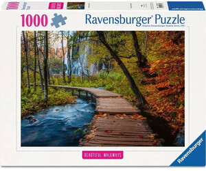 Ravensburger casse-tête Casse-tête 1000 chemin boisé automne 4005555017646