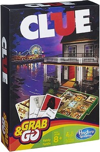 Hasbro Grab and Go Games Clue (fr/en) 630509283453