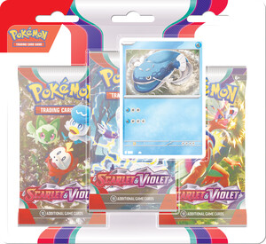 Pokemon Scarlet & Violet 3pk blister Dondozo *