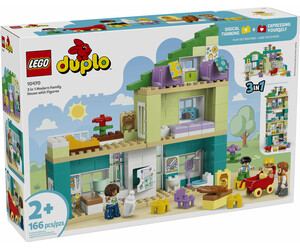 LEGO LEGO 10470 3 in 1 Modern Family House with Figures 673419420693