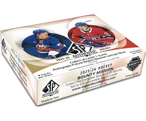 Upper Deck Upper Deck SP Authentic Hobby Hockey 25/26 Booster Box 053334438131
