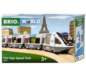 Brio Train Brio Train en bois Locomotive TGV INOUI (Trains du Monde) 36087 7312350360875
