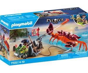 Playmobil Playmobil 71532 Pirate et crabe géant 4008789715326