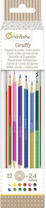 Avenue Mandarine Avenue Mandarine - Tube De 12 Crayons De Couleur Double Pointes 3609510580865