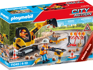 Playmobil Playmobil 71045 Ouvrier de voirie 4008789710451