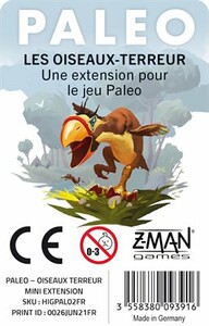 Z-Man Games Paleo (fr) ext les oiseaux-terreur 3558380093916
