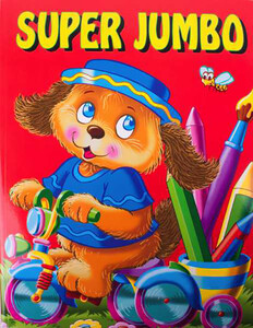 AM Productions Livre à colorier "Super Jumbo" 144p. (unité) (varié) 062255100560