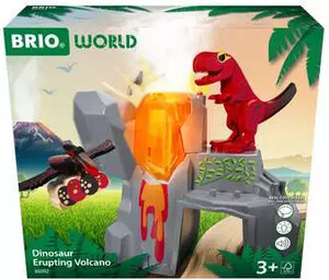 Brio Train Brio Train en bois Volcan Dinoasaure en Eruption 36092 7312350360929