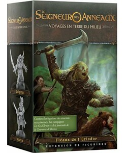 Fantasy Flight Games Le seigneur des anneaux - Voyages en terre du mileu (fr) ext Fléaux De L'Eriador 8435407627123