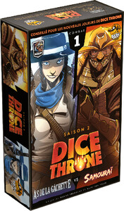Lucky Duck Games Dice Throne (fr) Saison 2 - 01 As de la Gâchette contre Samouraï 787790606291
