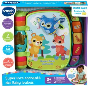 VTech Vtech Baby Super livre enchanté des Baby loulous (fr) 3417761667750