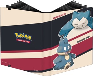 Ultra PRO Portfolio Pokémon 9 pkt Snorlax Munchlax Pro-Binder (20 Pages) 074427159542