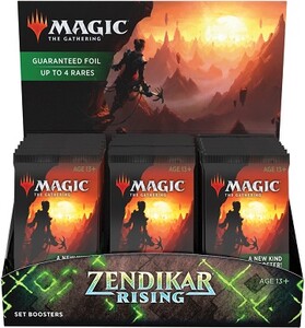 Wizards of the Coast MTG Zendikar Rising set booster box 630509951529