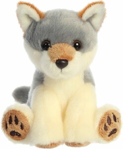 Aurora Lil wiley wolf w/display 5" 092943035140