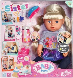 POUPEE muneca vintage bambola doll 4 FURGA LESLY Leslie CANTA E CAMMINA RARA! 