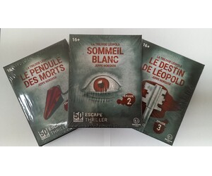 Black Rock Editions 50 clues (fr) saison 1 - Combo Trilogie Leopold - Tomes 1,2,3 *