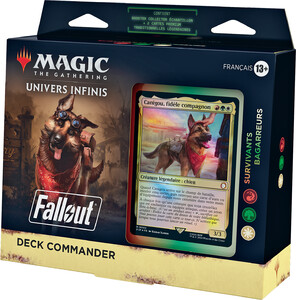 Wizards of the Coast MTG Fallout - Commander Deck - Scrappy survivors (francais) *