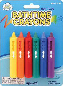 Toysmith Crayons de bain, ensemble de 6 085761059511